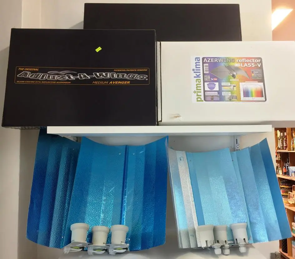 starbuds hanf beleuchtung reflektoren